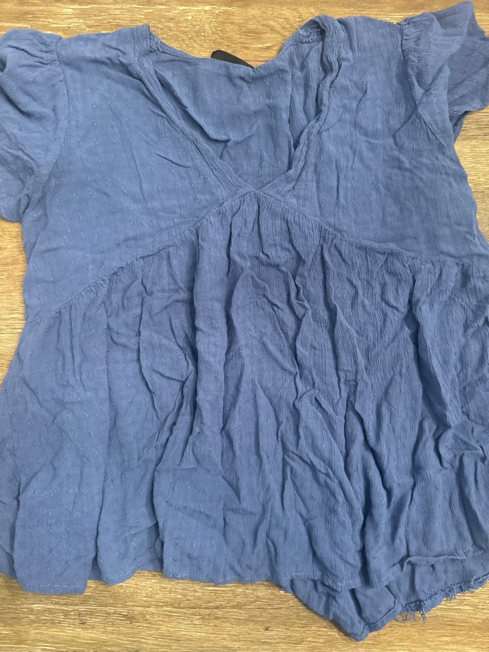 Final touch short sleeve top